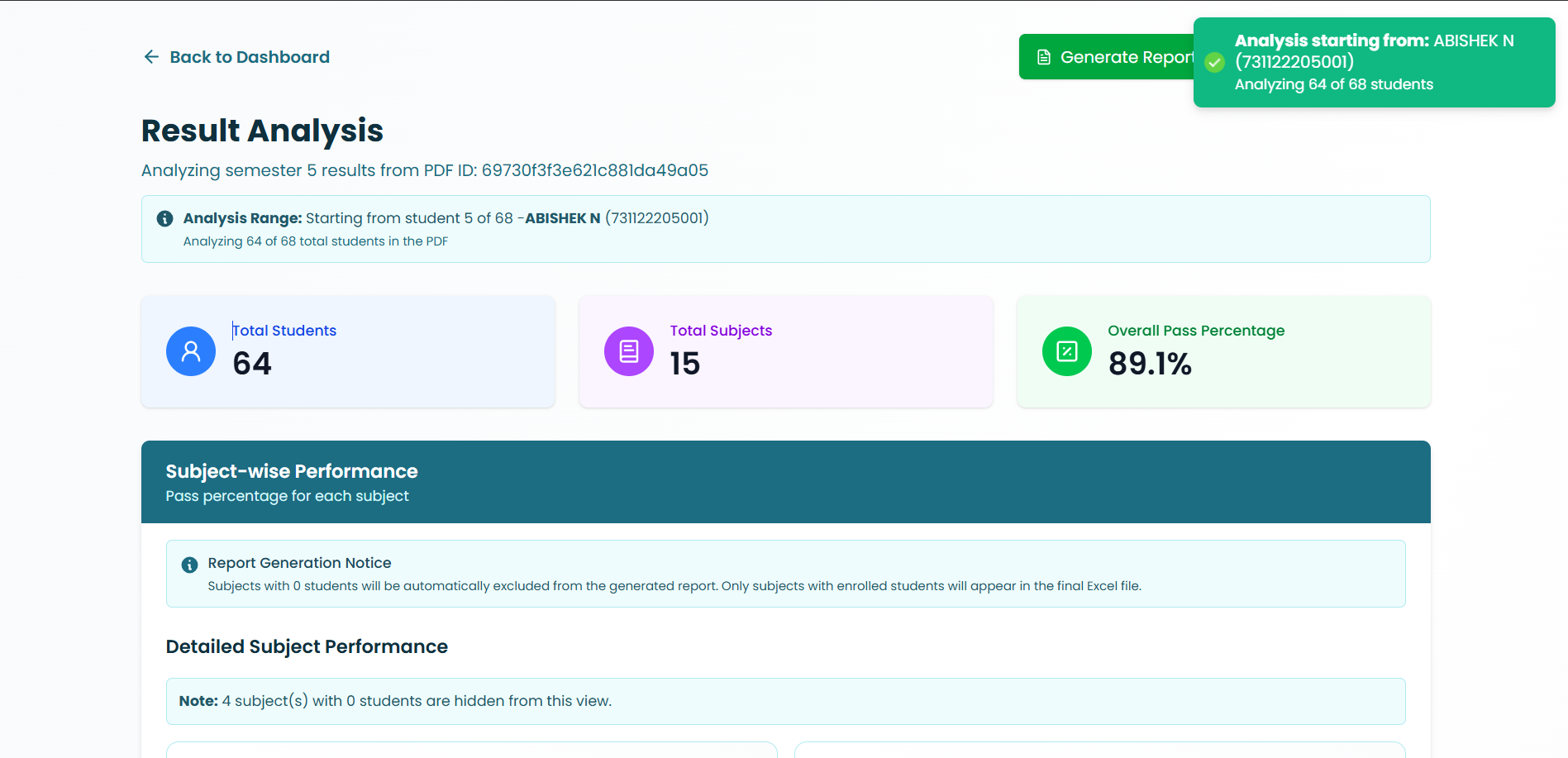 ACADEX –An Academic Index screenshot 3