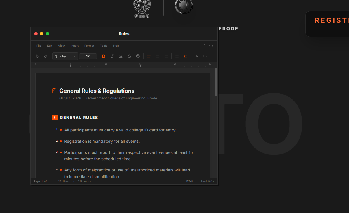 Gusto-2026 OS screenshot 4