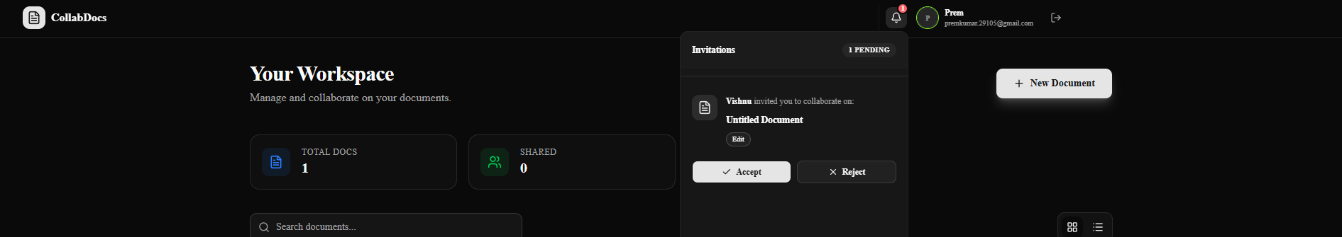 Collaborative Text Editor screenshot 4