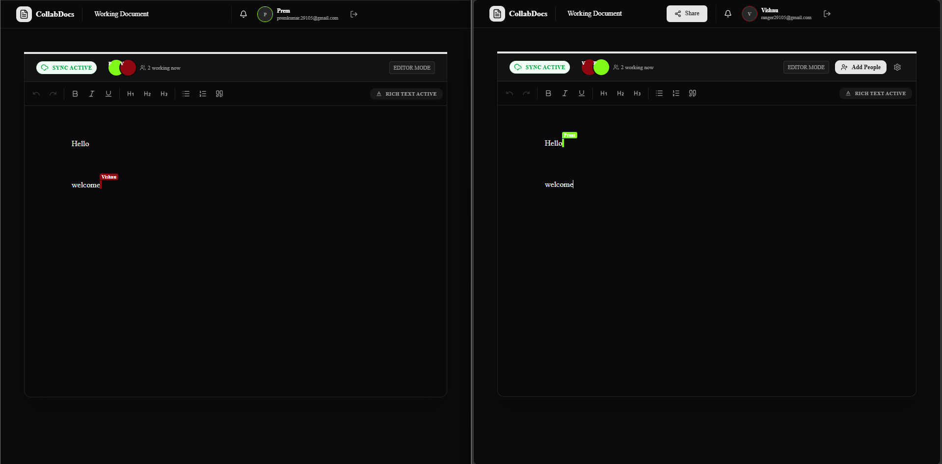 Collaborative Text Editor screenshot 6